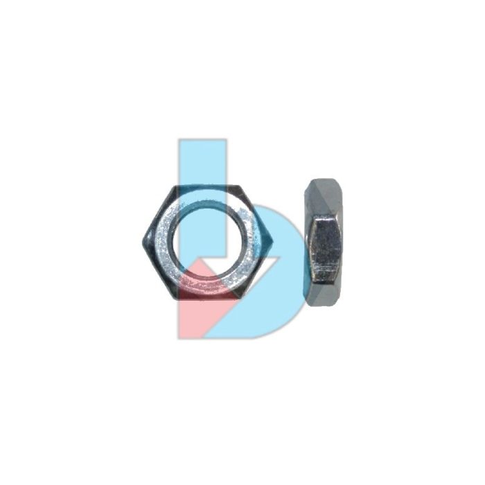 DIN439_GR4_Half_Lock_Nut_ZP