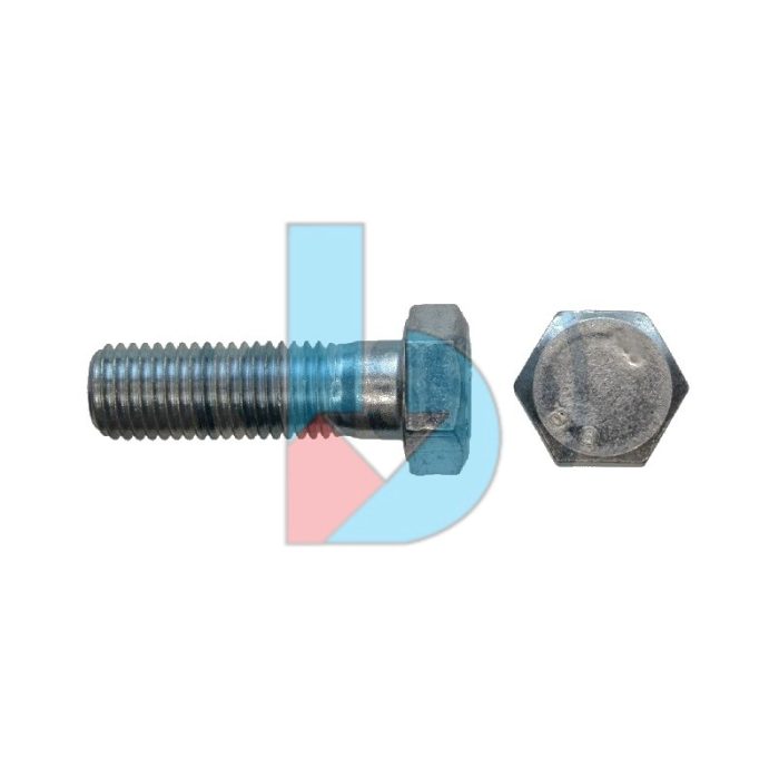 DIN931_8.8_Hex_Bolt_ZP