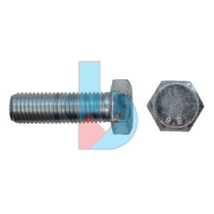 DIN933_8.8_Hex_Set_Screw_ZP