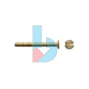 DIN963_CSK_SLT_Machine_Scr_Brass