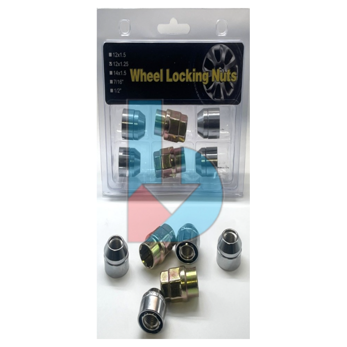 Free Spin Acorn Locknut Set